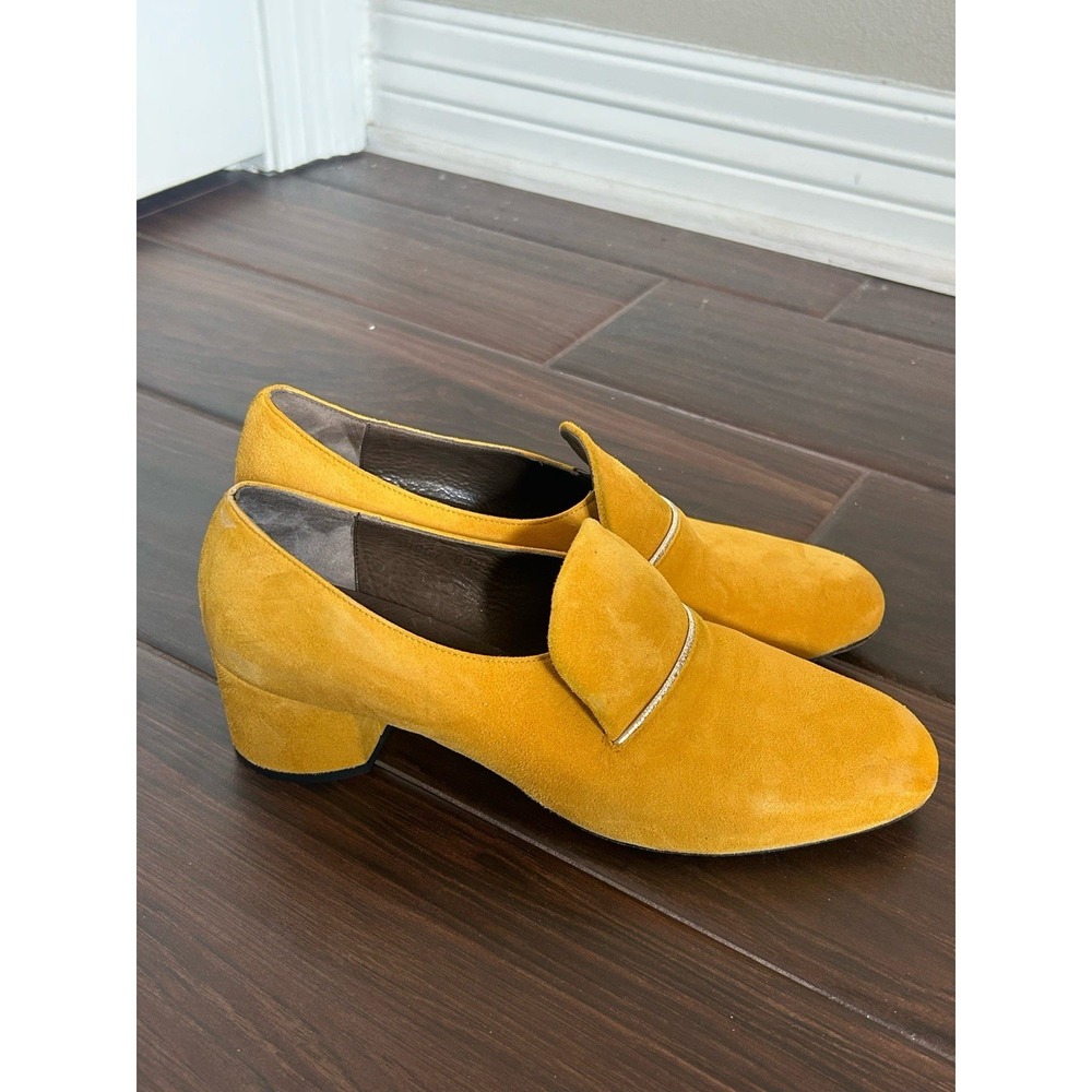 Coclico Electra Loafer Pump Mustard Gold  38.5